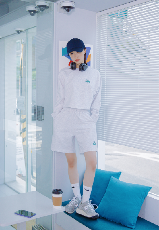 デイライフ(Daylife) Dream Half Pants (Light Gray)