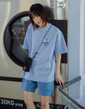 デイライフ(Daylife) Corduroy Half Pants (Light Blue)
