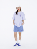 デイライフ(Daylife) Corduroy Half Pants (Light Blue)