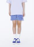 デイライフ(Daylife) Corduroy Half Pants (Light Blue)