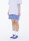デイライフ(Daylife) Corduroy Half Pants (Light Blue)
