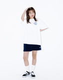 デイライフ(Daylife) Corduroy Half Pants (Navy)