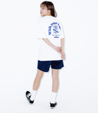 デイライフ(Daylife) Corduroy Half Pants (Navy)