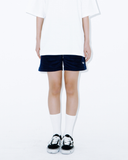 デイライフ(Daylife) Corduroy Half Pants (Navy)