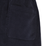 デイライフ(Daylife) Corduroy Half Pants (Navy)