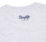 デイライフ(Daylife) Dream Half Sweat T-shirt (Light Gray)