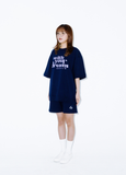 デイライフ(Daylife) Dream Half Sweatshirt (Navy)