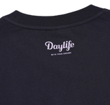 デイライフ(Daylife) Dream Half Sweatshirt (Navy)