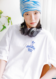 デイライフ(Daylife) Bunny Half T-shirt (White)