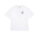 デイライフ(Daylife) Bunny Half T-shirt (White)