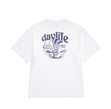 デイライフ(Daylife) Bunny Half T-shirt (White)