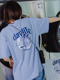 デイライフ(Daylife) Bunny Half T-shirt (Light Blue)
