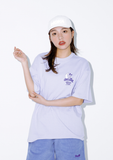 デイライフ(Daylife) Bunny Half T-shirt (Light Blue)