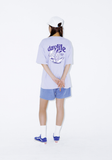 デイライフ(Daylife) Bunny Half T-shirt (Light Blue)