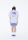 デイライフ(Daylife) Bunny Half T-shirt (Light Blue)