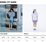 デイライフ(Daylife) Bunny Half T-shirt (Light Blue)