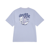 デイライフ(Daylife) Bunny Half T-shirt (Light Blue)