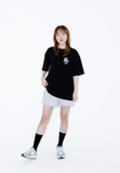 デイライフ(Daylife) Bunny Half T-shirt (Black)