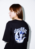 デイライフ(Daylife) Bunny Half T-shirt (Black)