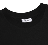デイライフ(Daylife) Bunny Half T-shirt (Black)
