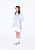 デイライフ(Daylife) Growing Half T-shirt (Light Blue)