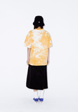 デイライフ(Daylife) Signature Logo Half T-shirt (Yellow)