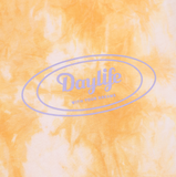 デイライフ(Daylife) Signature Logo Half T-shirt (Yellow)