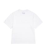 デイライフ(Daylife) Signature Logo Half T-shirt (White)