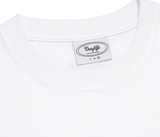 デイライフ(Daylife) Signature Logo Half T-shirt (White)