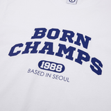 ボーンチャンプス(BORN CHAMPS) BC ARCH LOGO TEE B22ST10WH