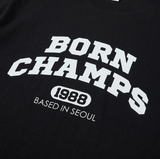 ボーンチャンプス(BORN CHAMPS) BC ARCH LOGO TEE B22ST10BK