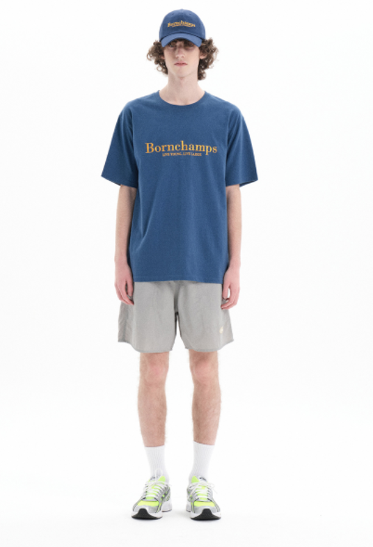 ボーンチャンプス(BORN CHAMPS) SERIF LOGO TEE B22ST13BG