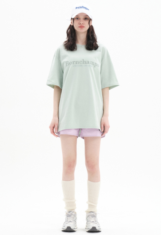 ボーンチャンプス(BORN CHAMPS) SERIF LOGO TEE B22ST13LM