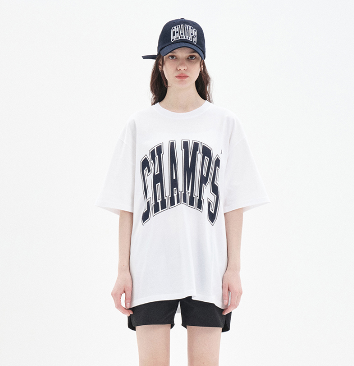 ボーンチャンプス(BORN CHAMPS) CHAMPS BIG LOGO BALL CAP B22SA06WH