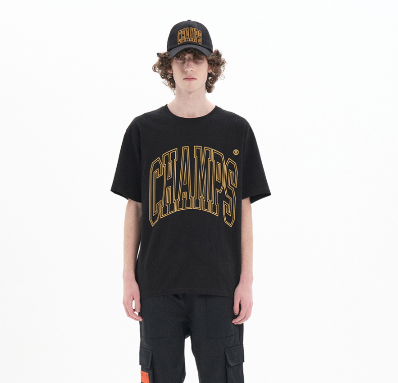 ボーンチャンプス(BORN CHAMPS) CHAMPS BIG LOGO BALL CAP B22SA06BK