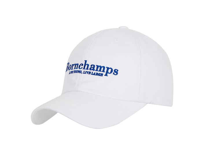 ボーンチャンプス(BORN CHAMPS) SERIF LOGO BALL CAP B22SA04WH