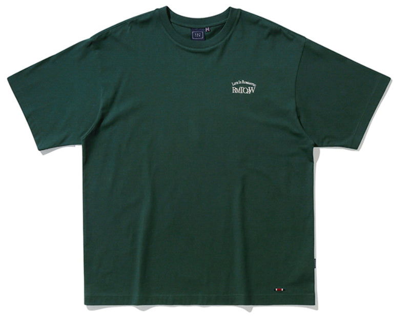 ROMANTIC CROWN(ロマンティック クラウン) FLOWER RIBBON TEE_GREEN