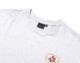 ROMANTIC CROWN(ロマンティック クラウン) ORIENTAL FLOWER TEE_LIGHT GREY