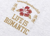 ROMANTIC CROWN(ロマンティック クラウン) ORIENTAL FLOWER TEE_LIGHT GREY