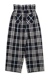 ROMANTIC CROWN(ロマンティック クラウン) WOMANS CROSS CHECK PANTS_NAVY