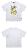 ROMANTIC CROWN(ロマンティック クラウン) FRUIT LABEL TEE_LIGHT GREY