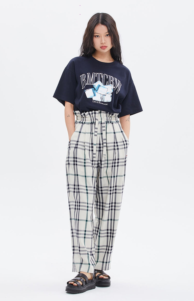 ROMANTIC CROWN(ロマンティック クラウン)  ICE CUBE TEE_NAVY