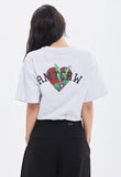 ROMANTIC CROWN(ロマンティック クラウン)  LOVE SUMMER TEE_LIGHT GREY