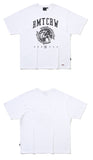 ROMANTIC CROWN(ロマンティック クラウン) GLOBE SELVAS TEE_WHITE