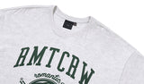 ROMANTIC CROWN(ロマンティック クラウン) GLOBE SELVAS TEE_LIGHT GREY