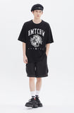 ROMANTIC CROWN(ロマンティック クラウン) GLOBE SELVAS TEE_BLACK