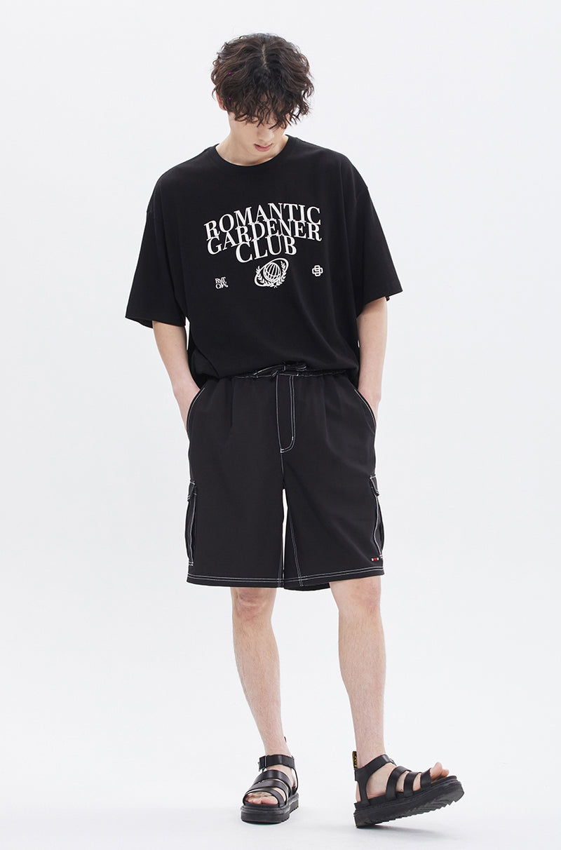 ROMANTIC CROWN(ロマンティック クラウン)  GARDENER CLUB TEE_BLACK