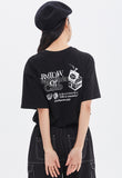 ROMANTIC CROWN(ロマンティック クラウン)  CARTON PACK TEE_BLACK