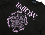 ROMANTIC CROWN(ロマンティック クラウン) ROUND FLOWER TEE_BLACK