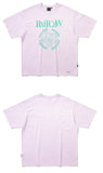 ROMANTIC CROWN(ロマンティック クラウン)  ROUND FLOWER TEE_MELANGE LIGHT PURPLE